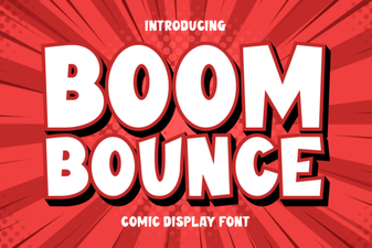 Download the Boom Bounce Font for Modern Designs