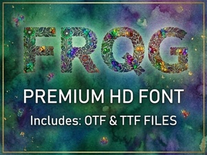 Frog Font: Creative Typography Design Projects