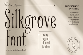 Discover Silkgrove Font: Elegance & Versatility